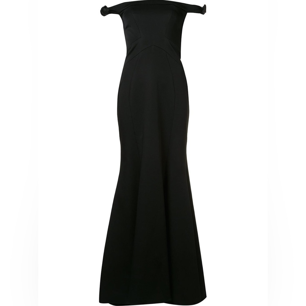 Zac Zac Posen Lexy Maxi Off The Shoulder Formal Gown